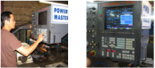 CNC equipment is used in the RMC Machine Shop